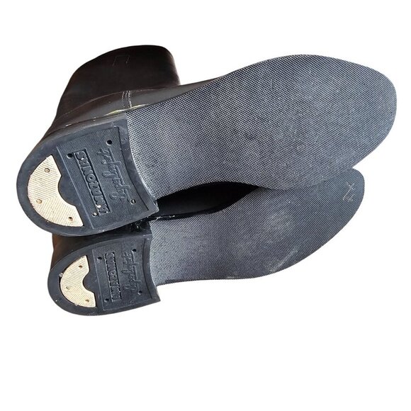 Cavalier Amazonas Black Leather Equestrian Riding Boots Lace-Up Womens‎ 6.5 - Picture 7 of 12